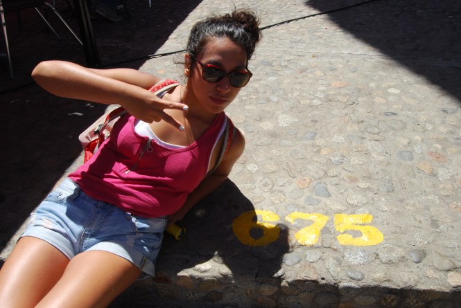 We climbed 675 steps to the top, in spite of being in the end phases of a three day guaro (local word for aguardiente)-induced hangover.