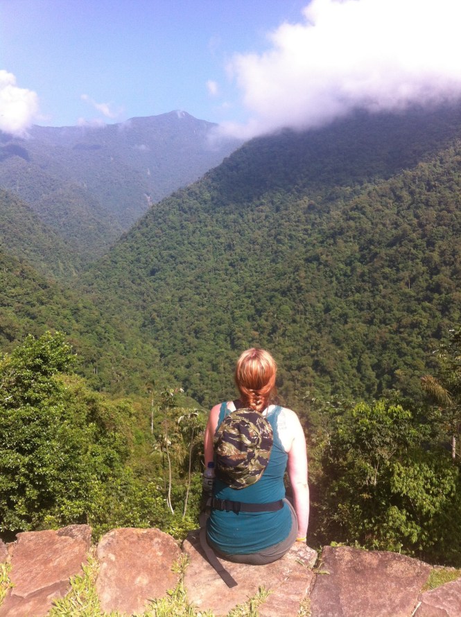 The view from La Ciudad Perdida, or Teyuna.