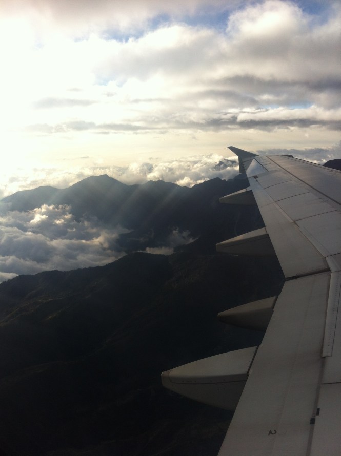 The mountains surrounding Quito, Ecuador